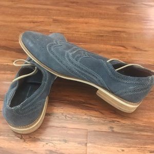 Blue Suede Shoes - Giorgio Brutini Size 10.5